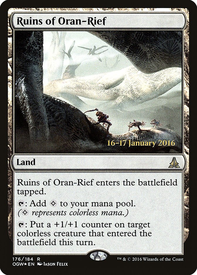 Ruins of Oran-Rief [Oath of the Gatewatch Prerelease Promos] | Local Legends