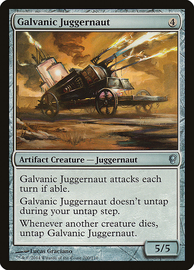 Galvanic Juggernaut [Conspiracy] | Local Legends