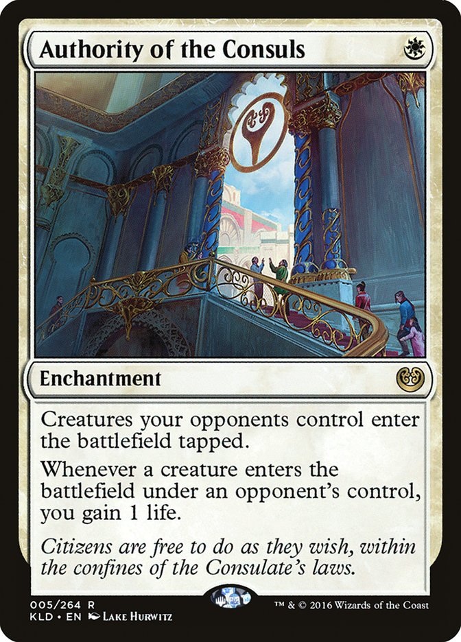 Authority of the Consuls [Kaladesh] | Golgari Games