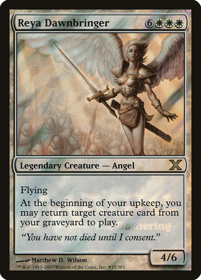 Reya Dawnbringer [Tenth Edition Prerelease Promos] | Local Legends