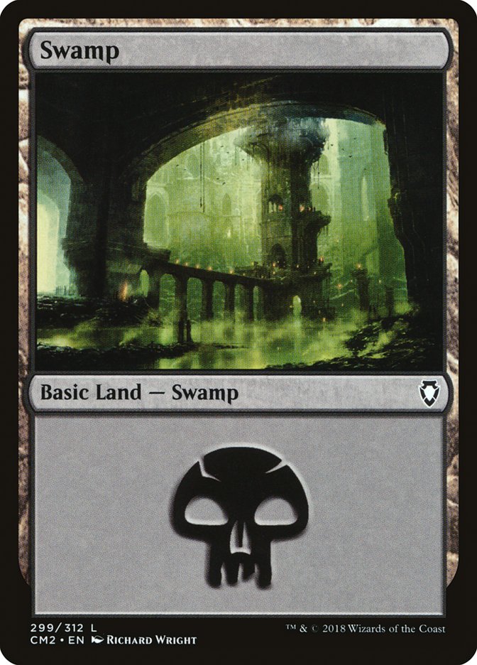 Swamp (299) [Commander Anthology Volume II] | Golgari Games