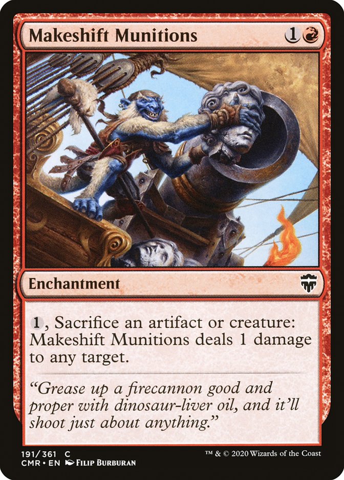 Makeshift Munitions [Commander Legends] | Local Legends