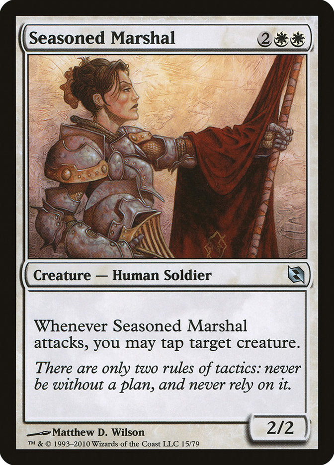 Seasoned Marshal [Duel Decks: Elspeth vs. Tezzeret] | Local Legends
