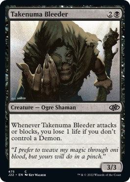 Takenuma Bleeder [Jumpstart 2022] | Golgari Games