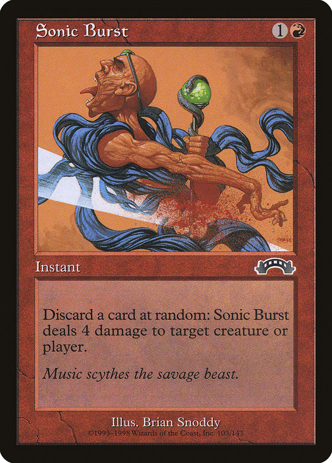 Sonic Burst [Exodus] | Golgari Games