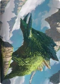 Yasharn, Implacable Earth Art Card [Zendikar Rising Art Series] | Local Legends