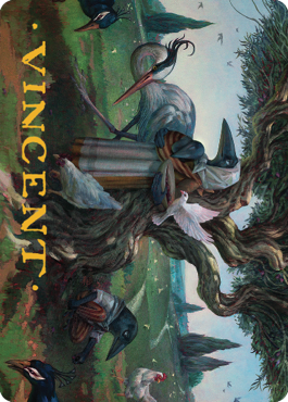 Kindred Discovery Art Card (Gold-Stamped Signature) [Commander Legends: Battle for Baldur's Gate Art Series] | Local Legends