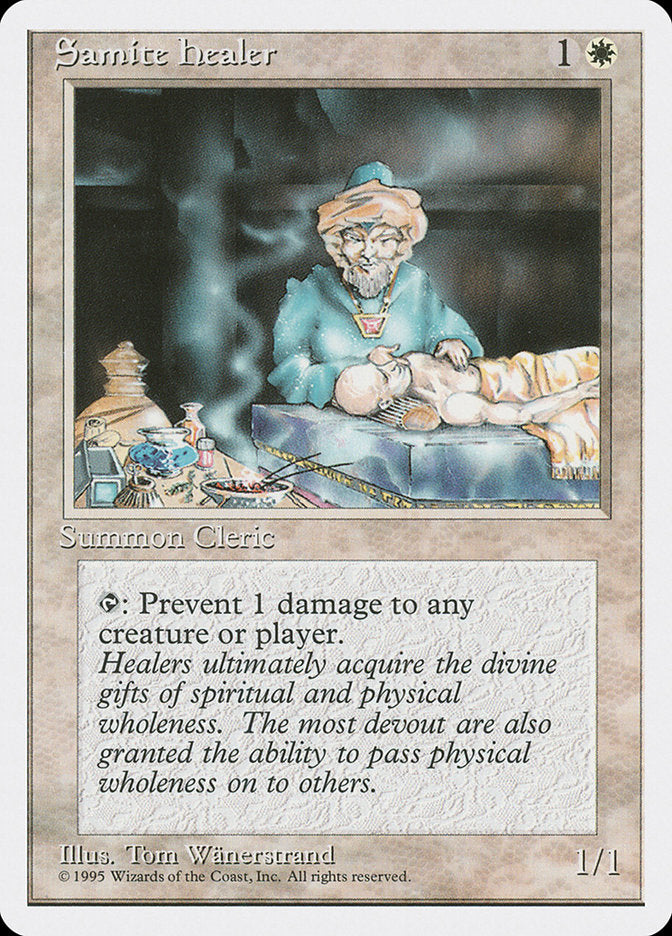 Samite Healer [Fourth Edition] | Local Legends