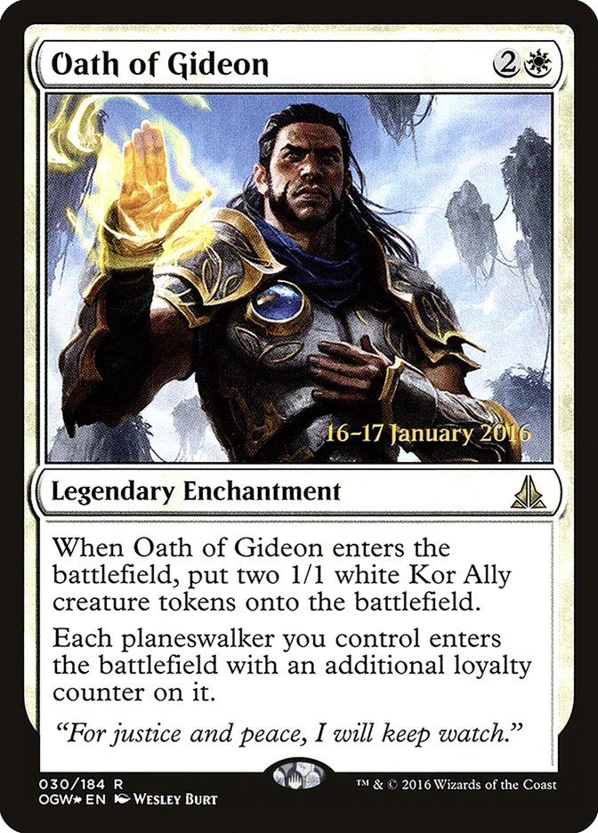 Oath of Gideon [Oath of the Gatewatch Prerelease Promos] | Local Legends
