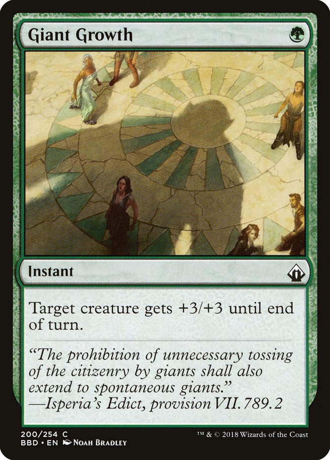 Giant Growth [Battlebond] | Local Legends