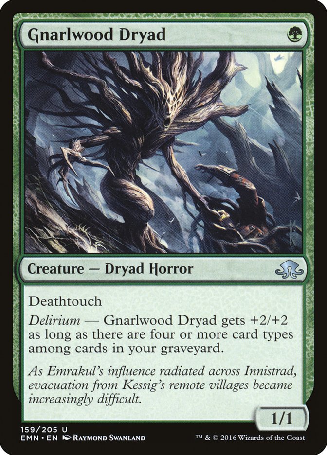 Gnarlwood Dryad [Eldritch Moon] | Golgari Games