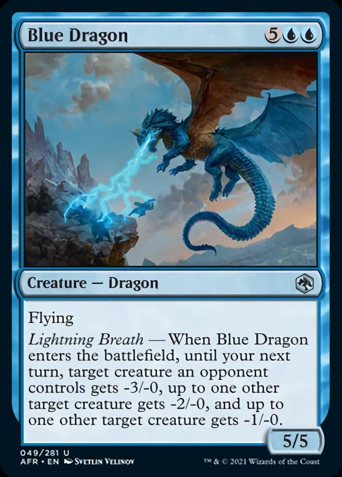 Blue Dragon [Dungeons & Dragons: Adventures in the Forgotten Realms] | Local Legends