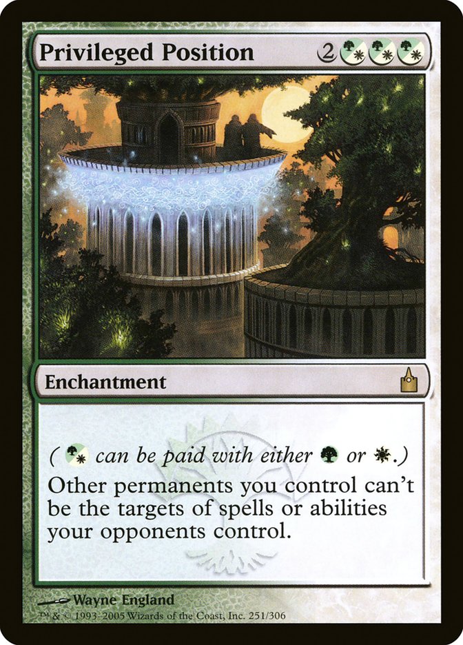 Privileged Position [Ravnica: City of Guilds] | Local Legends
