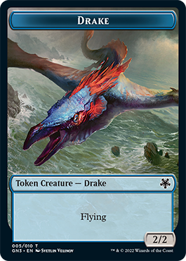 Soldier // Drake Double-Sided Token [Game Night: Free-for-All Tokens] | Local Legends