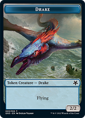 Soldier // Drake Double-Sided Token [Game Night: Free-for-All Tokens] | Local Legends