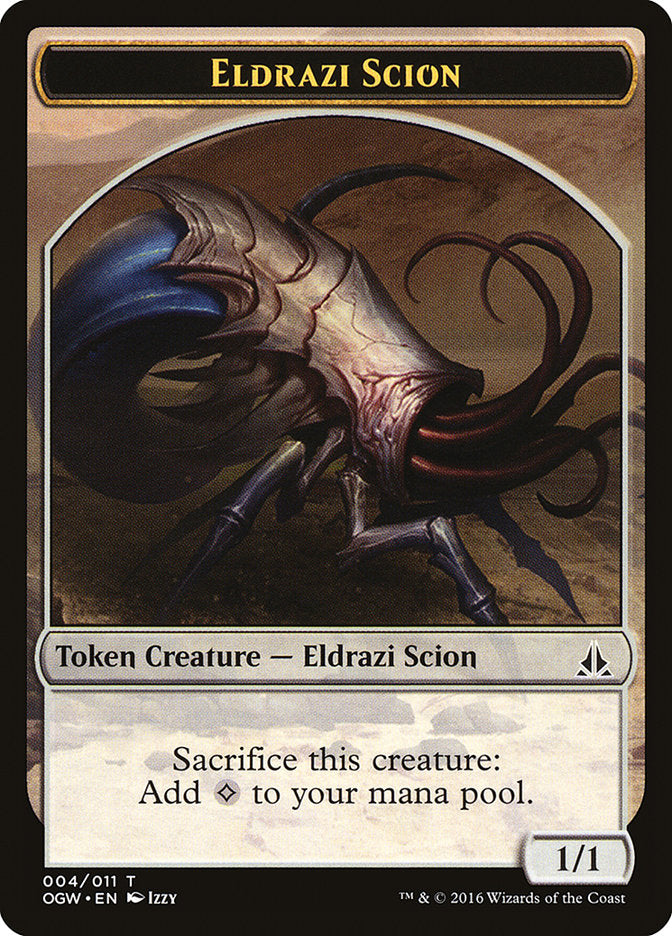 Eldrazi Scion Token (004/011) [Oath of the Gatewatch Tokens] | Local Legends