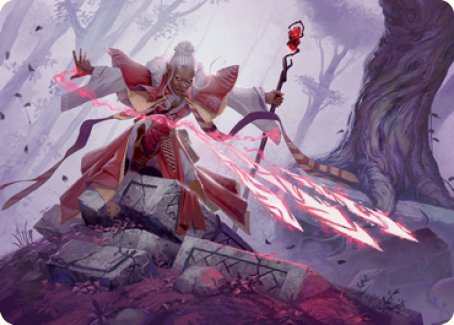 Magic Missile Art Card [Dungeons & Dragons: Adventures in the Forgotten Realms Art Series] | Local Legends