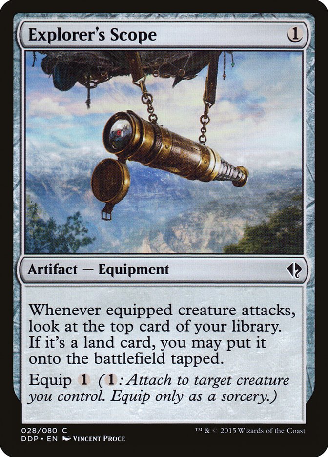 Explorer's Scope [Duel Decks: Zendikar vs. Eldrazi] | Local Legends