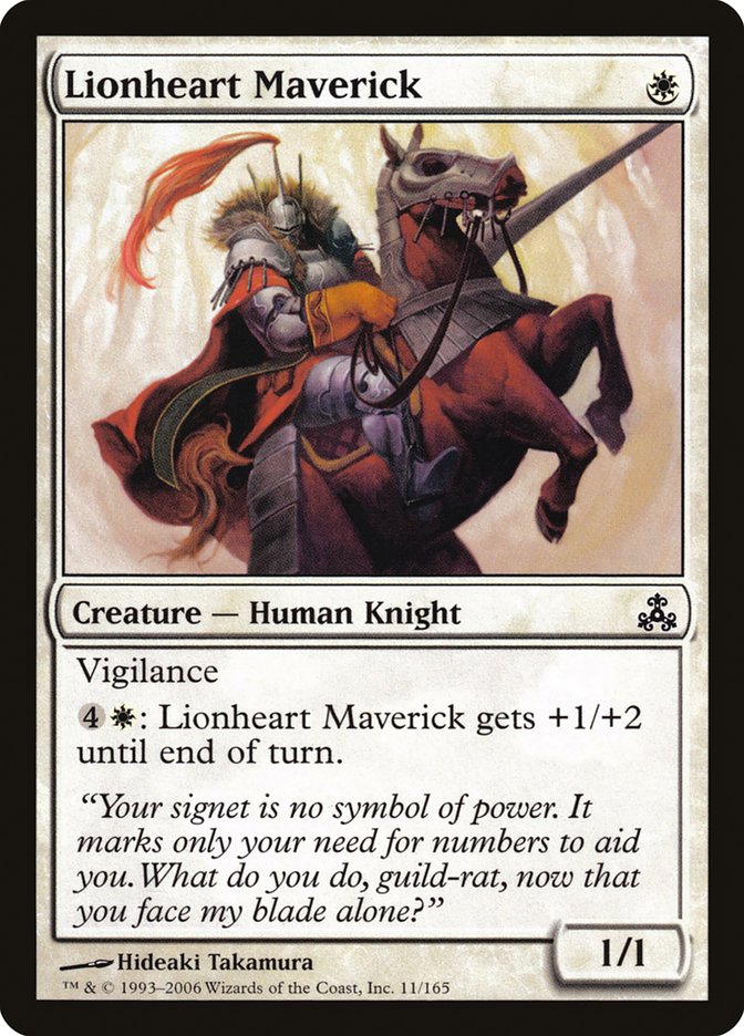 Lionheart Maverick [Guildpact] | Golgari Games