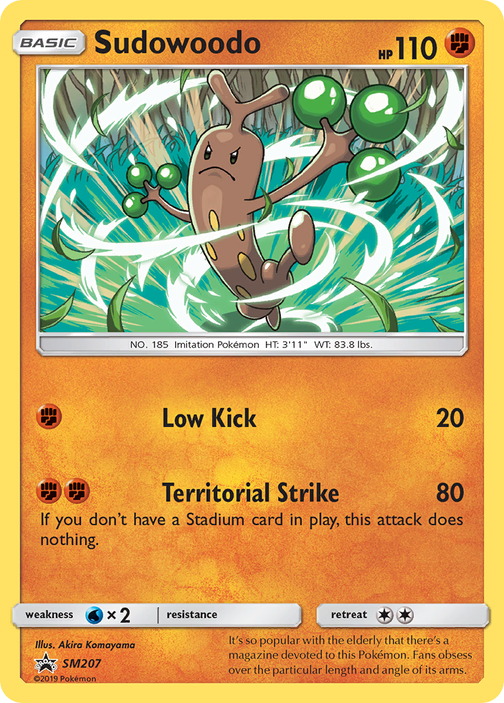 Sudowoodo (SM207) [Sun & Moon: Black Star Promos] | Golgari Games