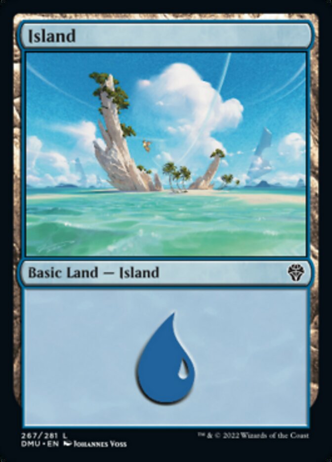 Island (267) [Dominaria United] | Local Legends