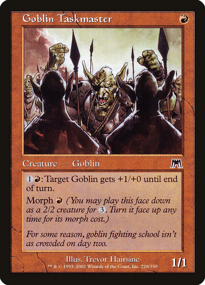 Goblin Taskmaster [Onslaught] | Local Legends