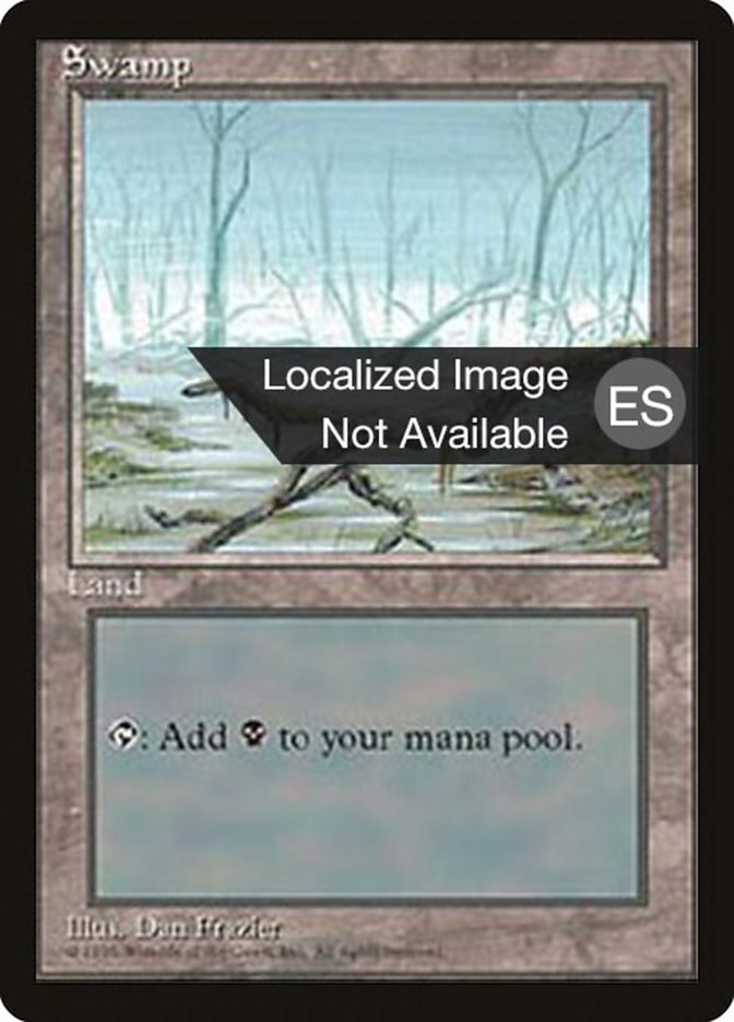 Swamp (A) [Fourth Edition (Foreign Black Border)] | Local Legends