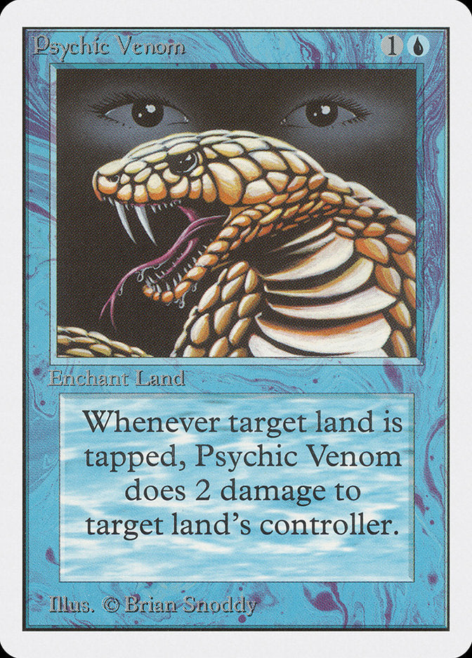 Psychic Venom [Unlimited Edition] | Golgari Games