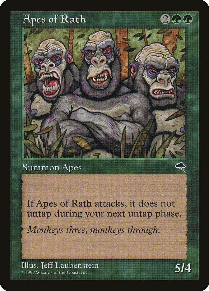 Apes of Rath [Tempest] | Golgari Games