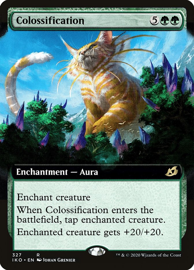 Colossification (Extended Art) [Ikoria: Lair of Behemoths] | Local Legends
