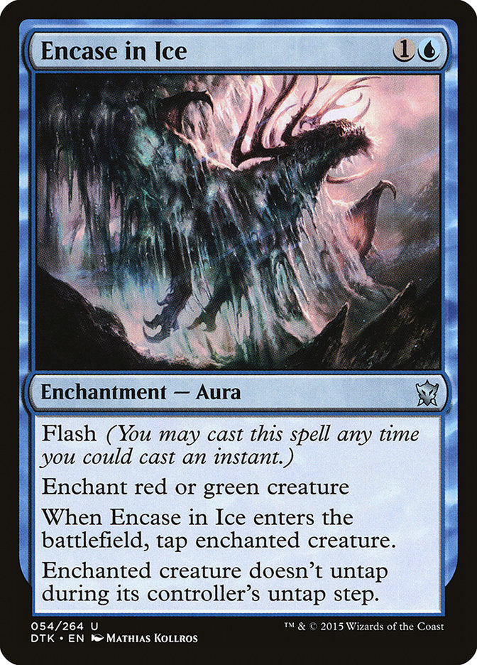 Encase in Ice [Dragons of Tarkir] | Golgari Games