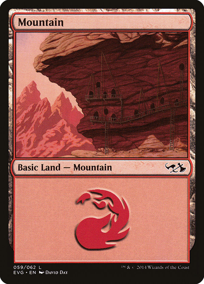Mountain (59) (Elves vs. Goblins) [Duel Decks Anthology] | Local Legends