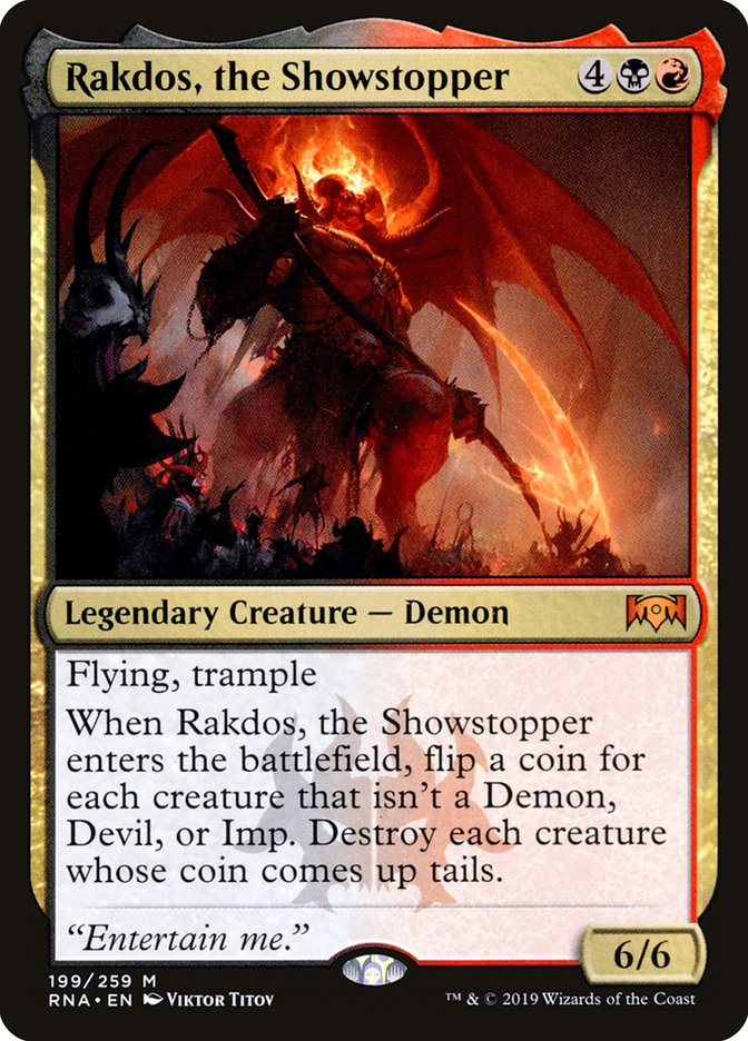 Rakdos, the Showstopper [Ravnica Allegiance] | Golgari Games