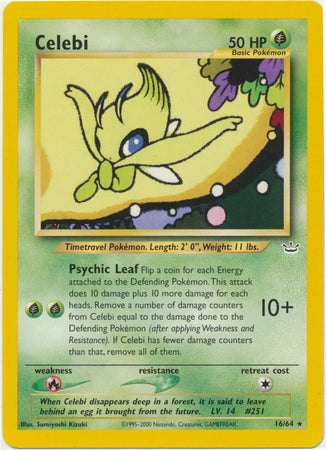Celebi (16/64) [Neo Revelation Unlimited] | Local Legends
