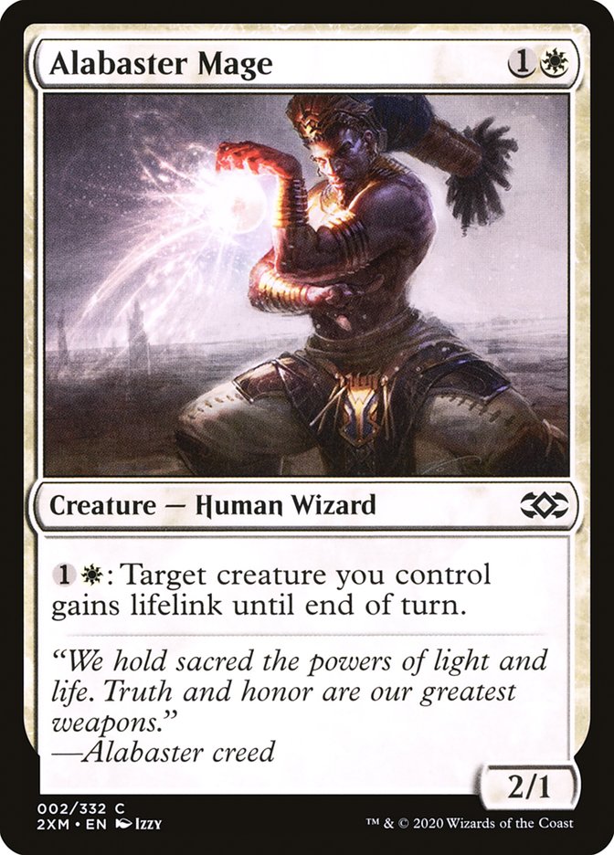 Alabaster Mage [Double Masters] | Local Legends