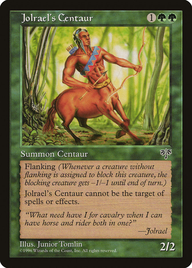 Jolrael's Centaur [Mirage] | Golgari Games