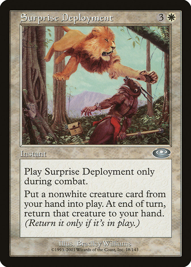 Surprise Deployment [Planeshift] | Local Legends