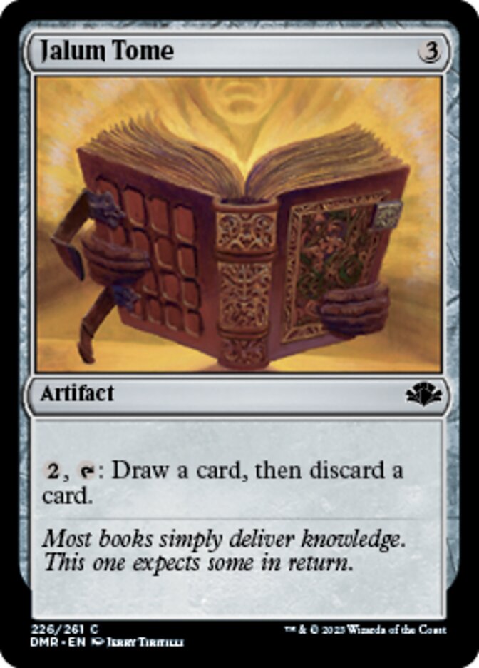 Jalum Tome [Dominaria Remastered] | Local Legends