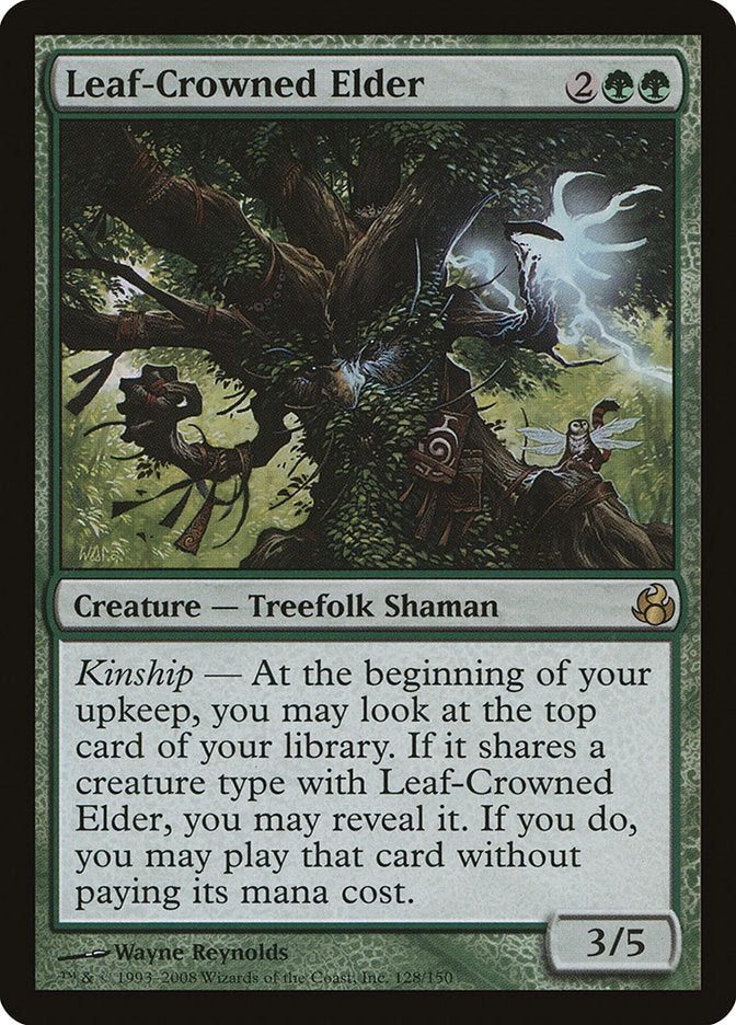 Leaf-Crowned Elder [Morningtide] | Golgari Games