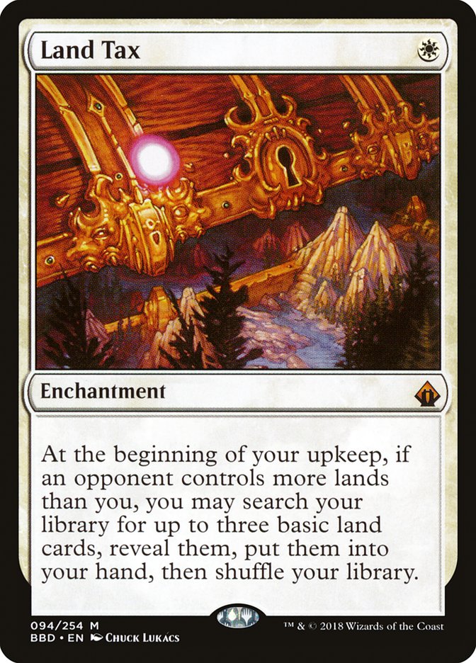 Land Tax [Battlebond] | Local Legends