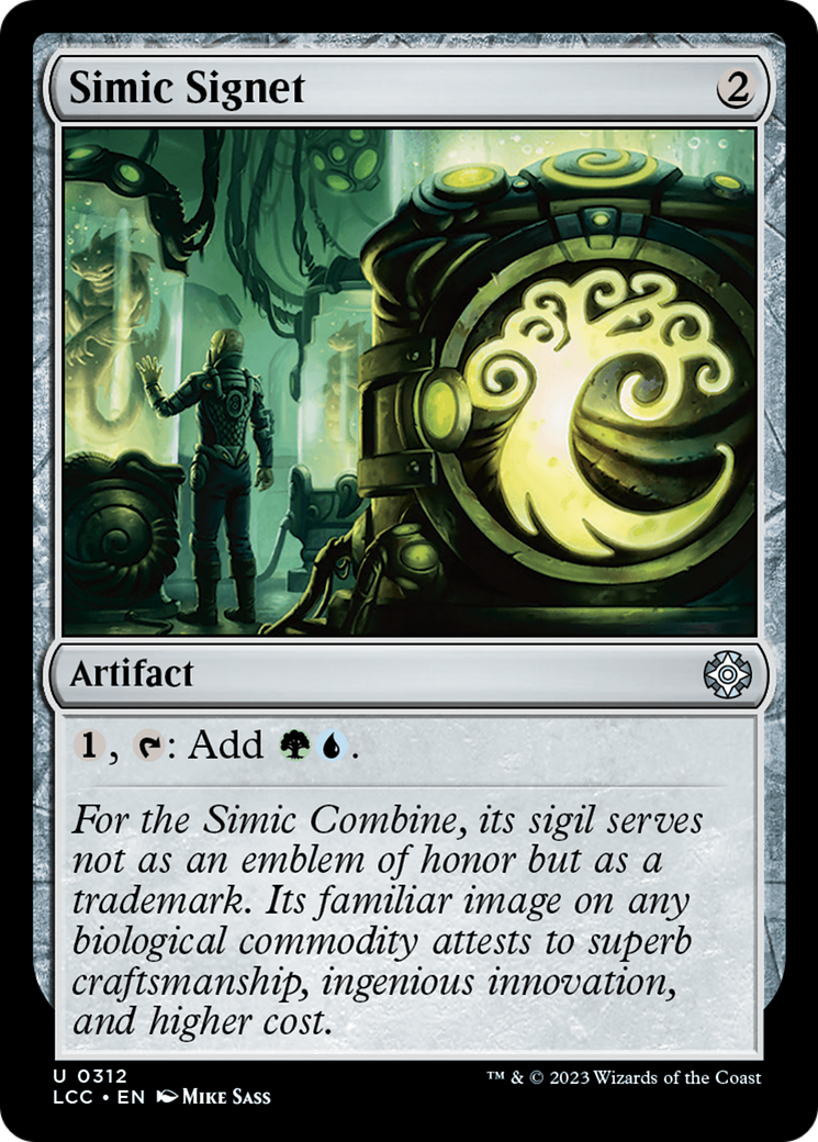Simic Signet [The Lost Caverns of Ixalan Commander] | Local Legends