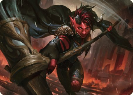 Karlach, Fury of Avernus Art Card (34) [Commander Legends: Battle for Baldur's Gate Art Series] | Local Legends