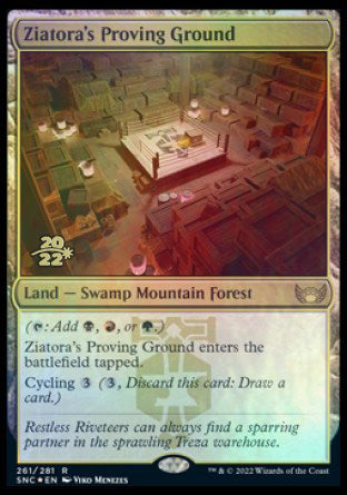 Ziatora's Proving Ground [Streets of New Capenna Prerelease Promos] | Golgari Games