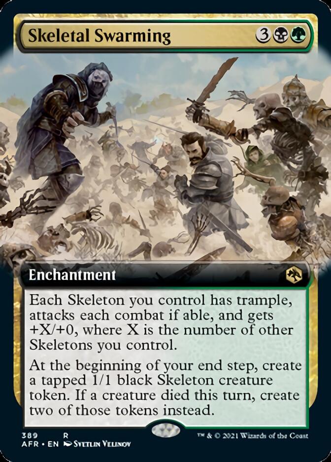 Skeletal Swarming (Extended Art) [Dungeons & Dragons: Adventures in the Forgotten Realms] | Local Legends