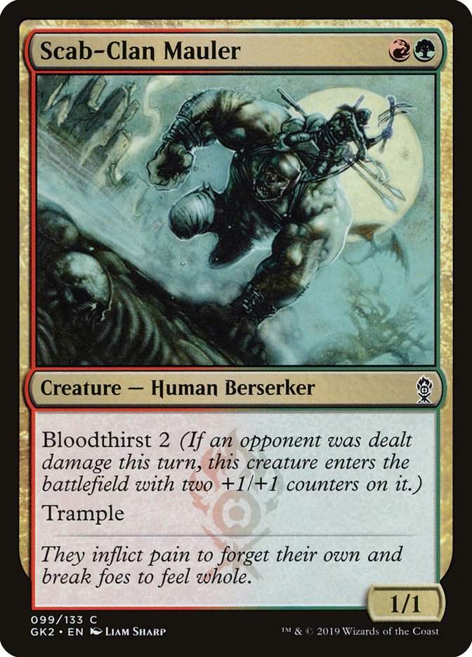 Scab-Clan Mauler [Ravnica Allegiance Guild Kit] | Local Legends