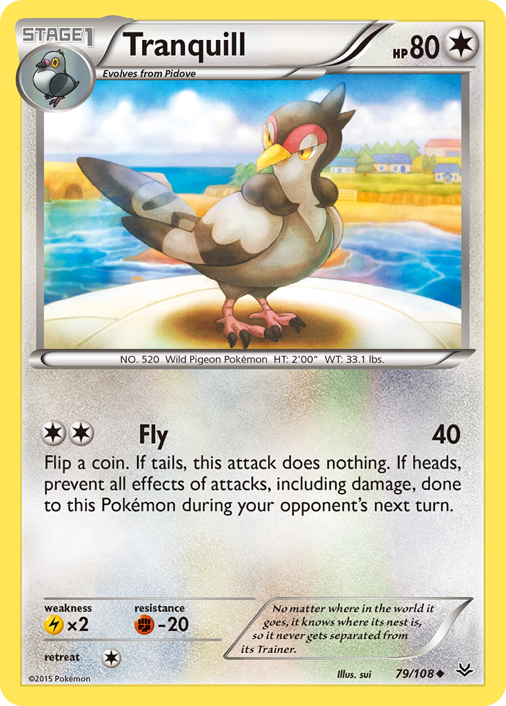 Tranquill (79/108) [XY: Roaring Skies] | Golgari Games