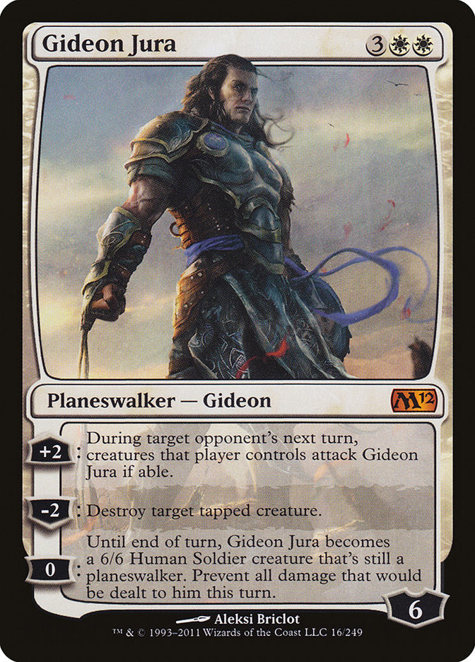 Gideon Jura [Magic 2012] | Golgari Games