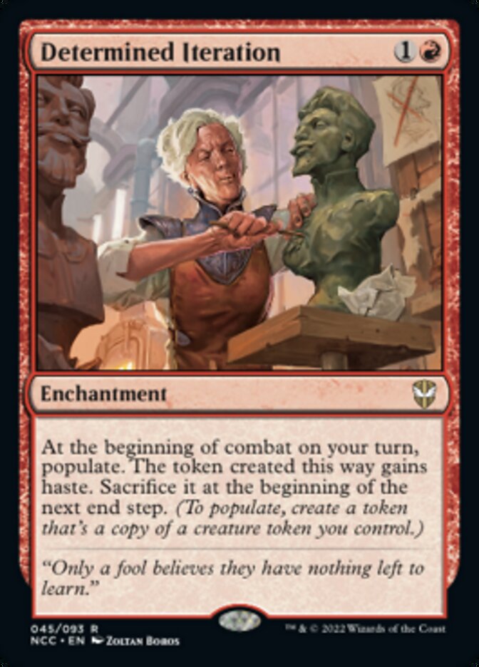 Determined Iteration [Streets of New Capenna Commander] | Local Legends