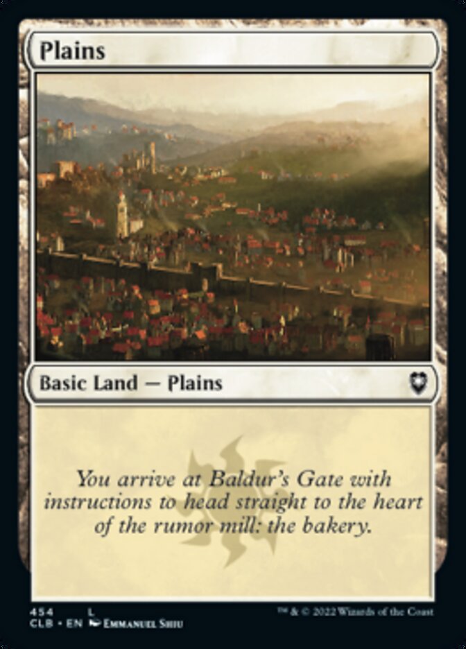 Plains (454) [Commander Legends: Battle for Baldur's Gate] | Golgari Games