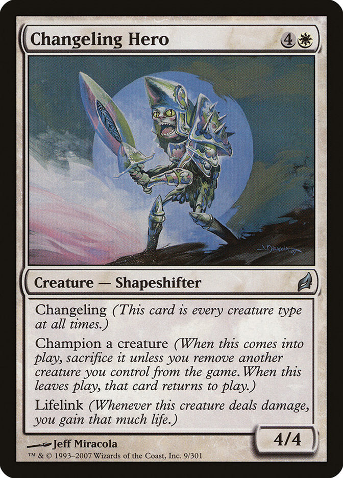 Changeling Hero [Lorwyn] | Local Legends